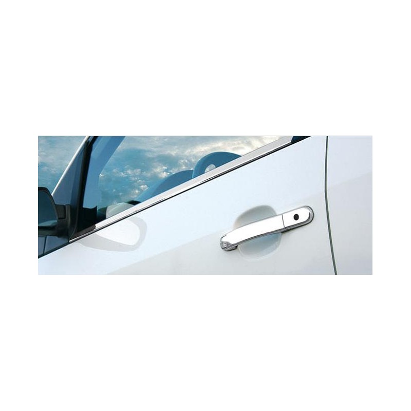 Cubre Manetas Acero Inoxidable FORD FIESTA 03 02 10 08 4 puertas