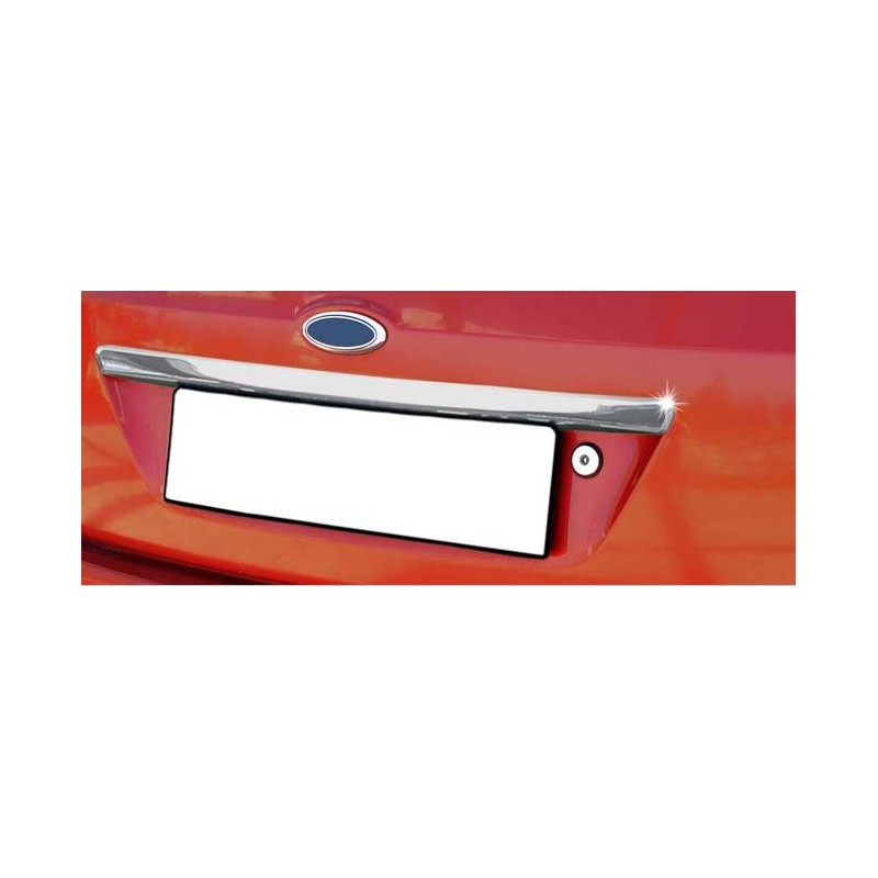 Tira Trasera Maletero en Acero Inoxidable FORD FIESTA 03 02 10 0