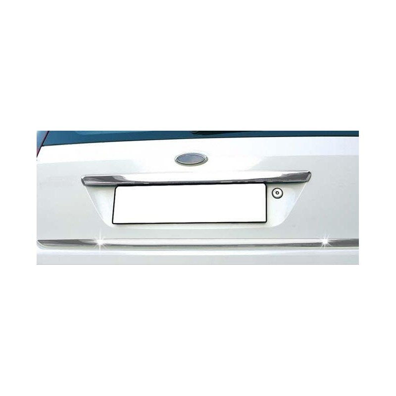 Tira Trasera Maletero en Acero Inoxidable FORD FIESTA 03 02 10 0