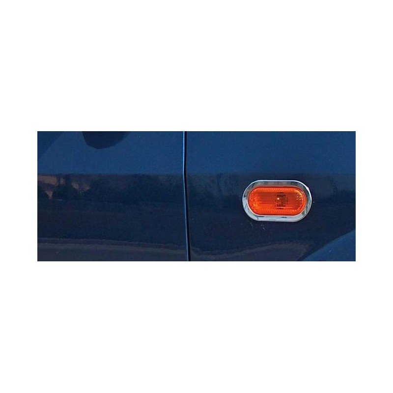 Arillos Laterales Intermitentes Acero Inoxidable FORD FIESTA 03 