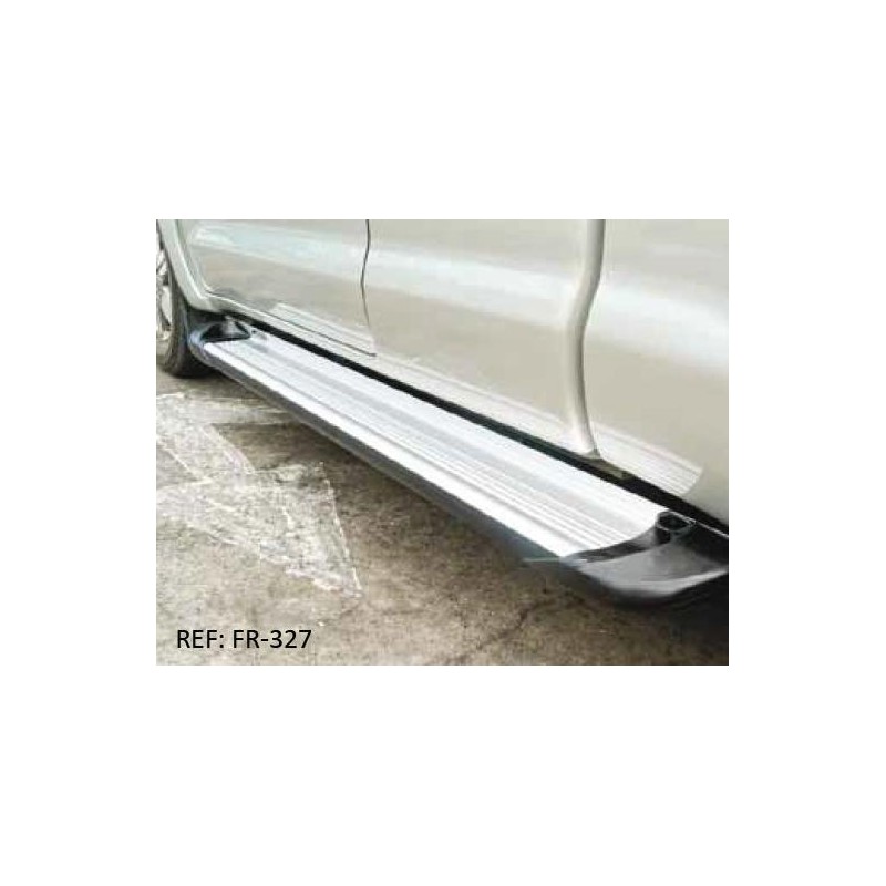 Estribos plataforma aluminio D Cab  Serie G  FORD RANGER 2012