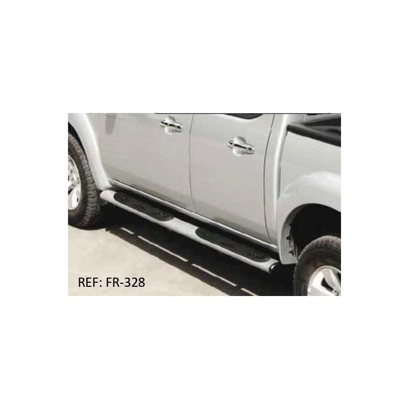 Estribos ovales ovales aluminio D Cab  Serie G  FORD RANGER 2012