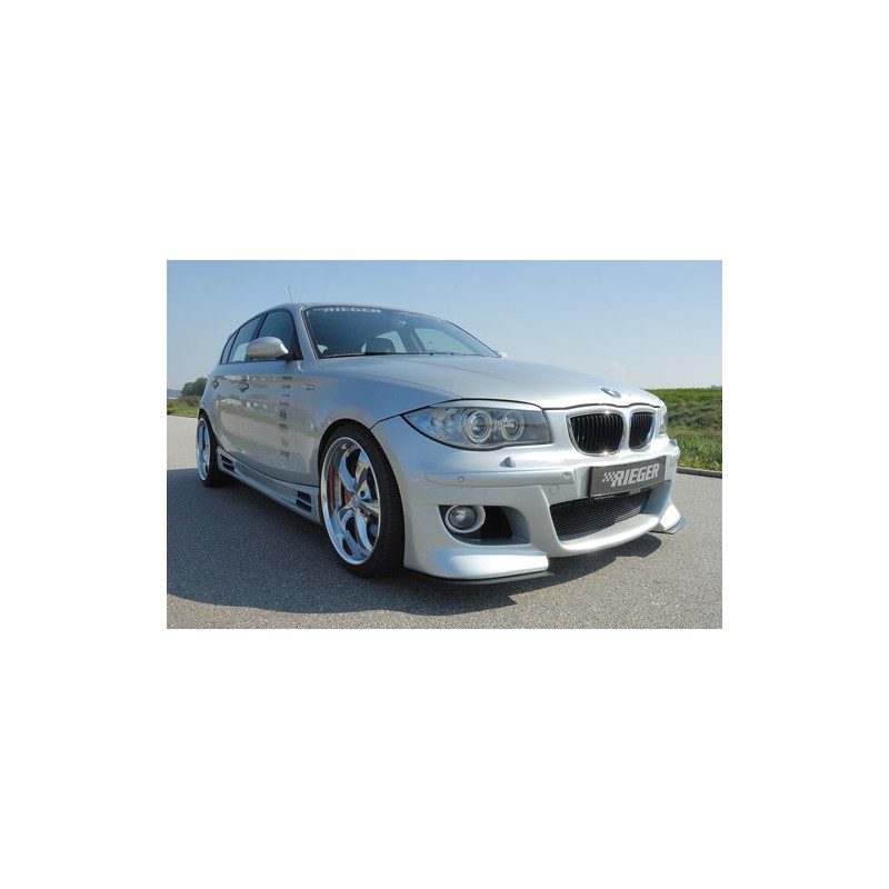 PARAGOLPES DELANTERO EN ABS CON HUECO LAVAFAROS BMW SERIE 1  E18