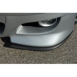ESPADA DELANTERA EN CARBONO LOOK  PARA PARAGOLPES BMW SERIE 1  E