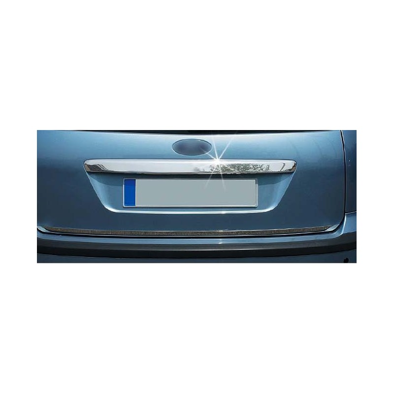 Cubre Maneta Trasera Maletero HB Acero Inox  FORD FOCUS 05 05 03