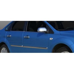 Tiras Laterales Acero Inoxidable FORD FOCUS 05 05 gt  4 unidades