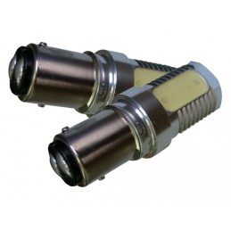 Bombillas BAY15D con 3 SMD LED para Luz diurna original 2 Polos