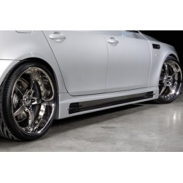 FALDON LATERAL IZQ Y DERE CON HUECO Y AGUJERO EN CARBON LOOK BMW