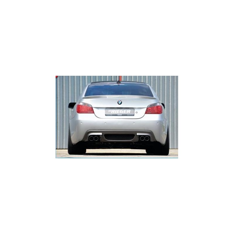 ANADIDO FALDON TRASERO EN CARBONO LOOK BMW E60  SERIE 5   PARA M