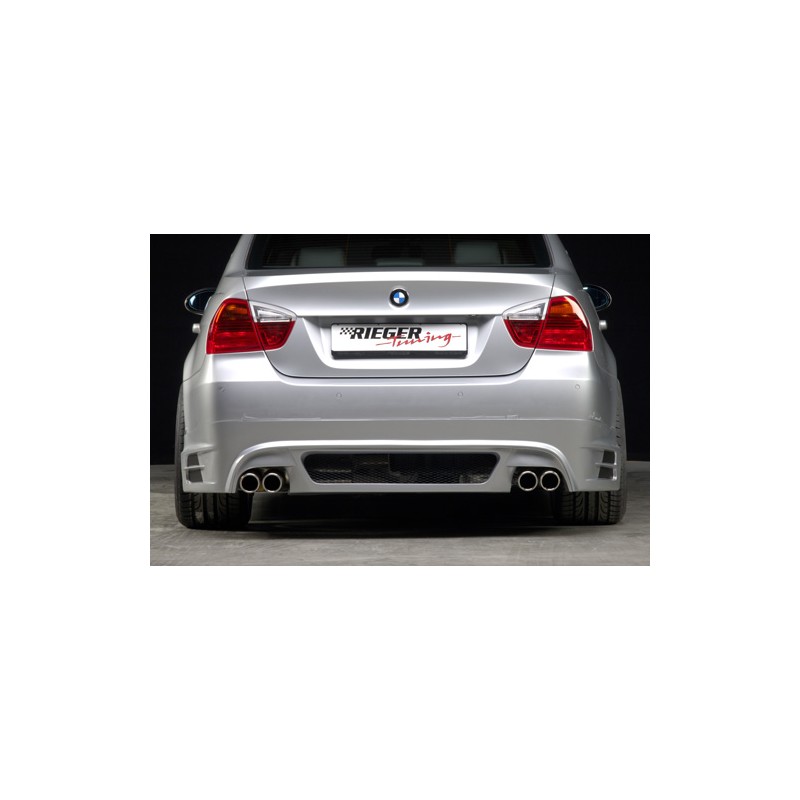 ANADIDO FALDON TRASERO PARA DOBLE SALIDA IZQ  DER  BMW E90