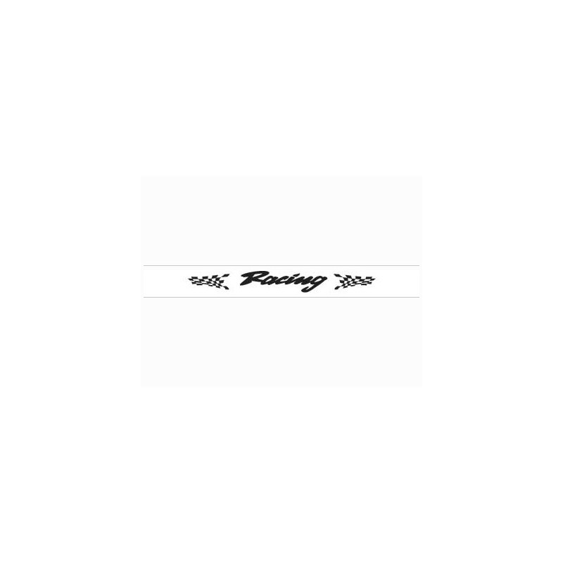PARASOL 130X15 CM   quot RACING quot  BLANCO