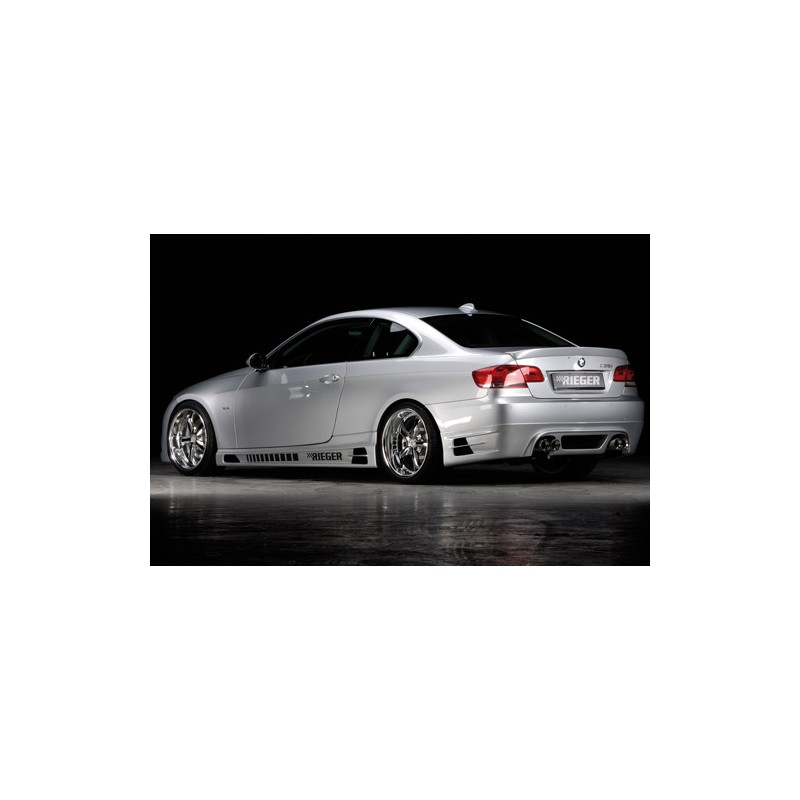 FALDON LATERAL IZQ Y DERE CON HUECO Y AGUJEROEN CARBON LOOK BMW 