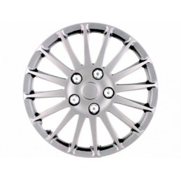 JUEGO TAPACUBOS 16 quot   quot MONZA quot  PLATA