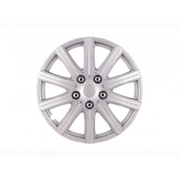 JUEGO TAPACUBOS 14 quot   quot FUJI quot  PLATA