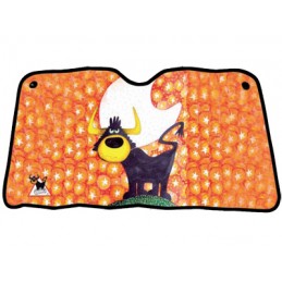 PARASOL DELANT   quot ANIMALS ON BOARD quot  130X60CM  TORO