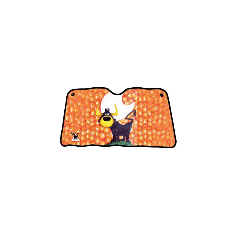 PARASOL DELANT   quot ANIMALS ON BOARD quot  130X60CM  TORO