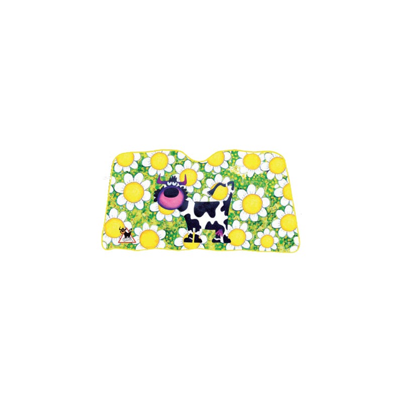 PARASOL DELANTERO  quot ANIMALS ON BOARD quot  130X60CM  VACA