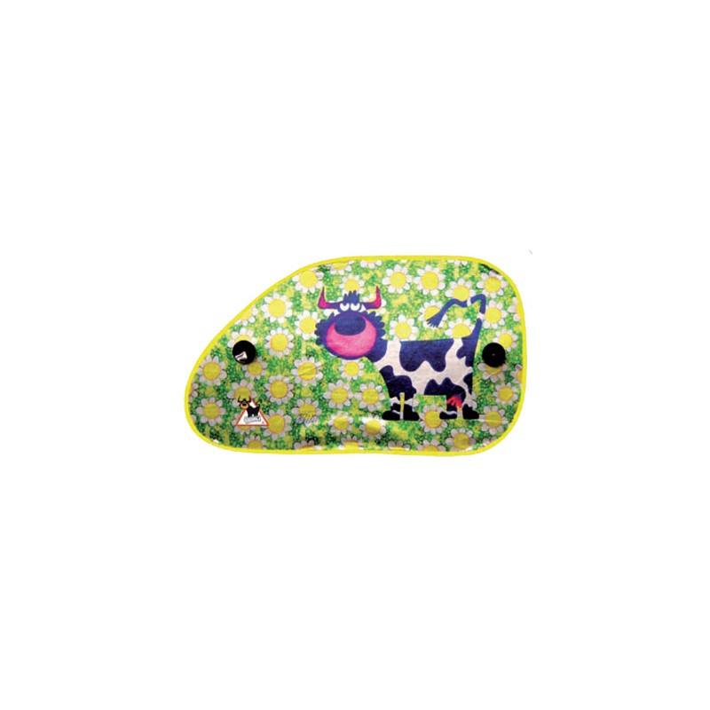 PARASOL LATERAL  quot ANIMALS ON BOARD quot  65x38CM  TORO