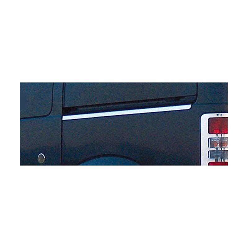 Tiras Laterales  chasis Largo  Acero Inoxidable FORD CONNECT 06 