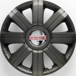 TAPACUBOS RUEDA Sportive 13 quot  GunMetal