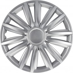 TAPACUBOS RUEDA Intenso Pro 14 quot  Silver   aro Chrome
