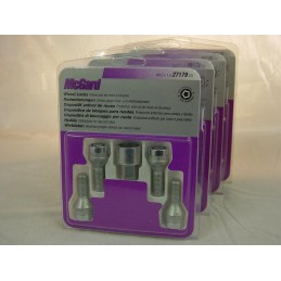 Tornillos antirrobo McGard 12x1 5 24mm 17mm conico