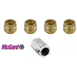 TUERCAS ANTIRROBO McGARD 12x1 5 19 7mm 19 21mm Conicas