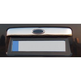 Cubre Maneta Tras  Maletero Con Emblema  Acero Inox  FORD CONNEC