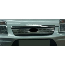 Moldura de capo en acero inoxidable Ford Connect 2009 