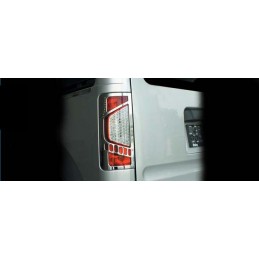 Cubre Optica Trasera en Acero Inoxidable FORD CONNECT 2009  2 un