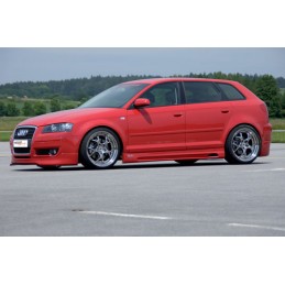 FALDONES LATERALES CON HUECO Y AGUJERO AUDI A3  8P  SPORTBACK 56