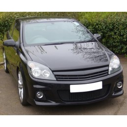 Parrilla sin logo Opel Astra H GTC negra
