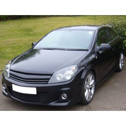 Parrilla sin logo Opel Astra H GTC negra