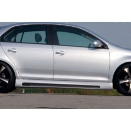 FALDON LATERAL IZQ Y DERE CON HUECO Y AGUJERO EN CARBON LOOK  VW