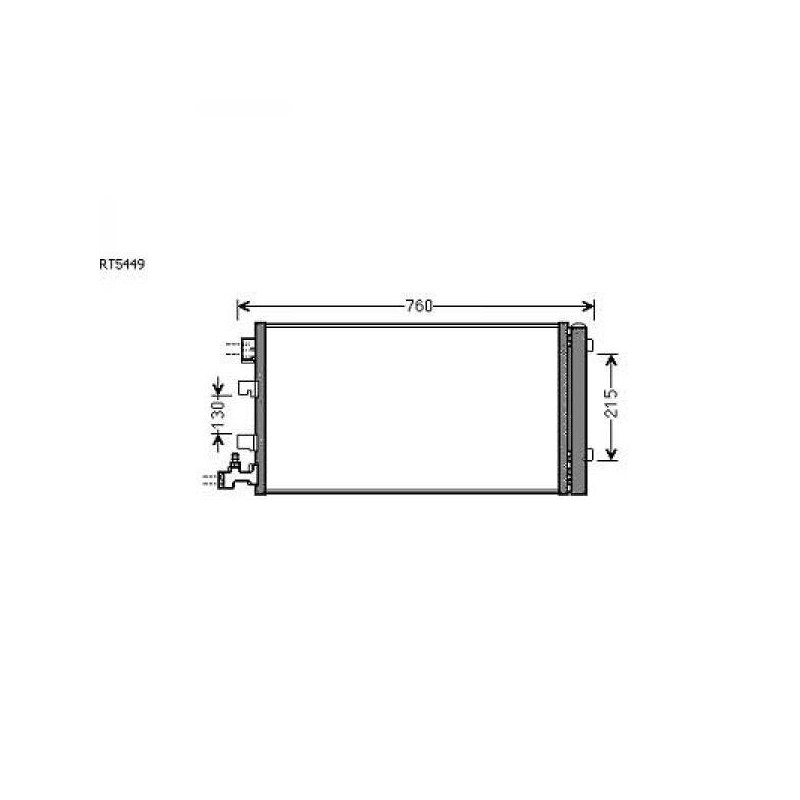 CONDENSADOR RENAULT MEGANE III  08 09 10  650X350X16 INCL  SECAD