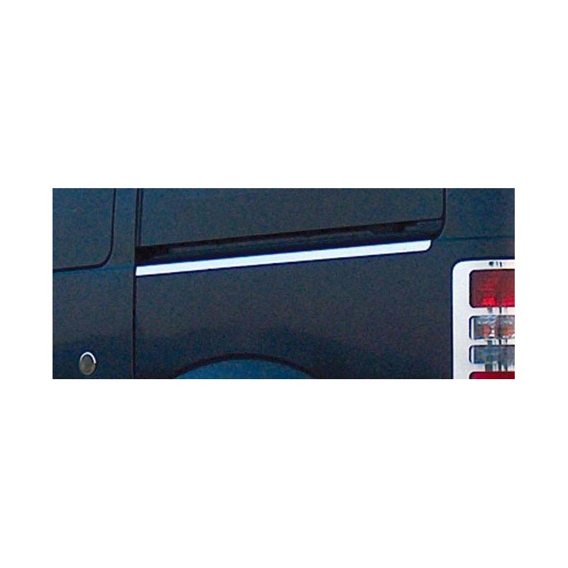 Tira Lateral  chasis Largo  Acero Inoxidable FORD CONNECT 09  1 