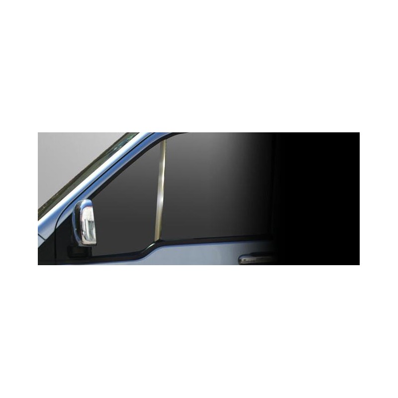 Cubre montante ventanilla acero inoxidable FORD CONNECT 09 