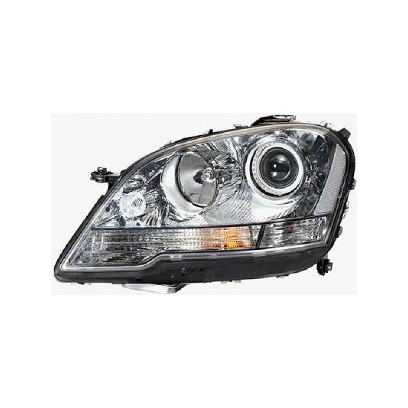 FARO DERECHO MERCEDES W164  08 11  NEGRO  H7 H7 MOTOR PARA LWR  