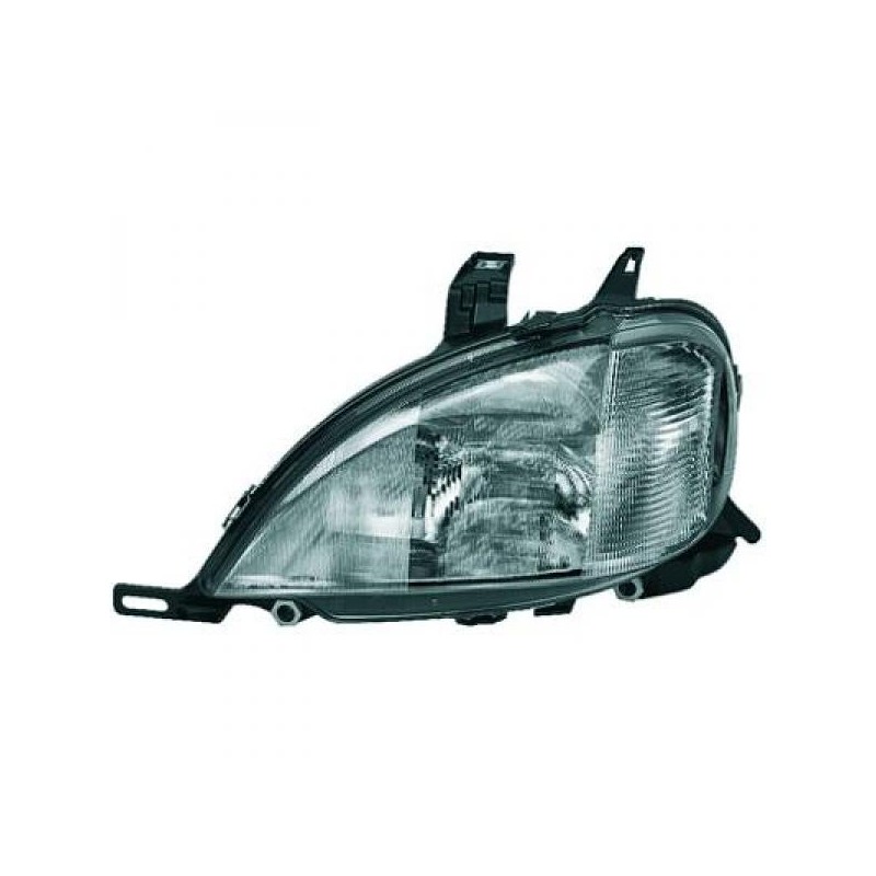 FARO IZQUIERDO MERCEDES CLASE M  W163  98 01 CON MOTOR PARA SIST