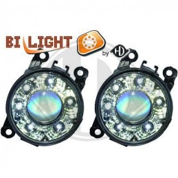 JUEGO ANTINIEBLAS PEUGEOT 207   gt  gt  CRISTAL CLARO  CROMADO  INCL  