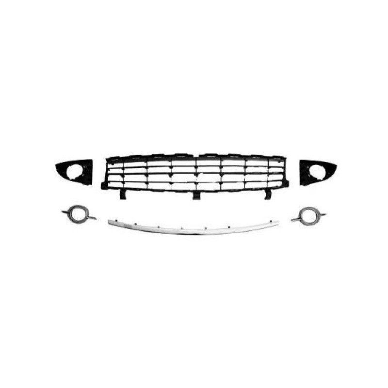 REJILLA PARACHOQUES DELANTERO RENAULT SCENIC  06 09 CON MOLDURA 