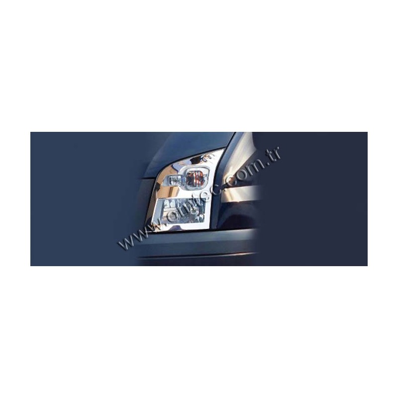 Cubre Optica Delantera en ABS Cromado FORD TRANSIT
