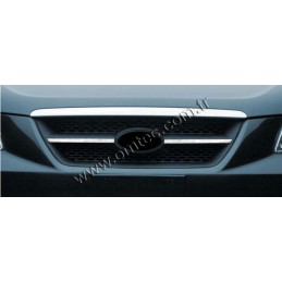 Parrilla Frontal Acero Inoxidable HYUNDAI SONATA 2004 gt  2 piezas
