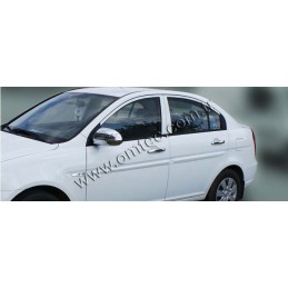 Cubre Manetas Acero Inoxidable HYUNDAI ACCENT   ERA 06 06 gt  4 pue