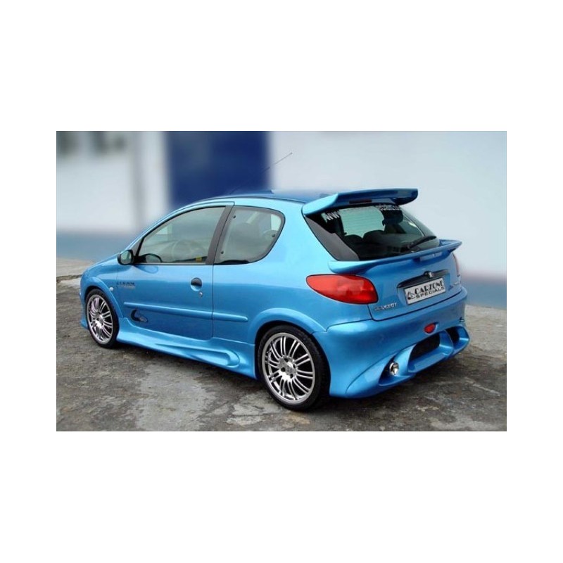 PARAGOLPES TRASERO PEUGEOT 206 RAZOR