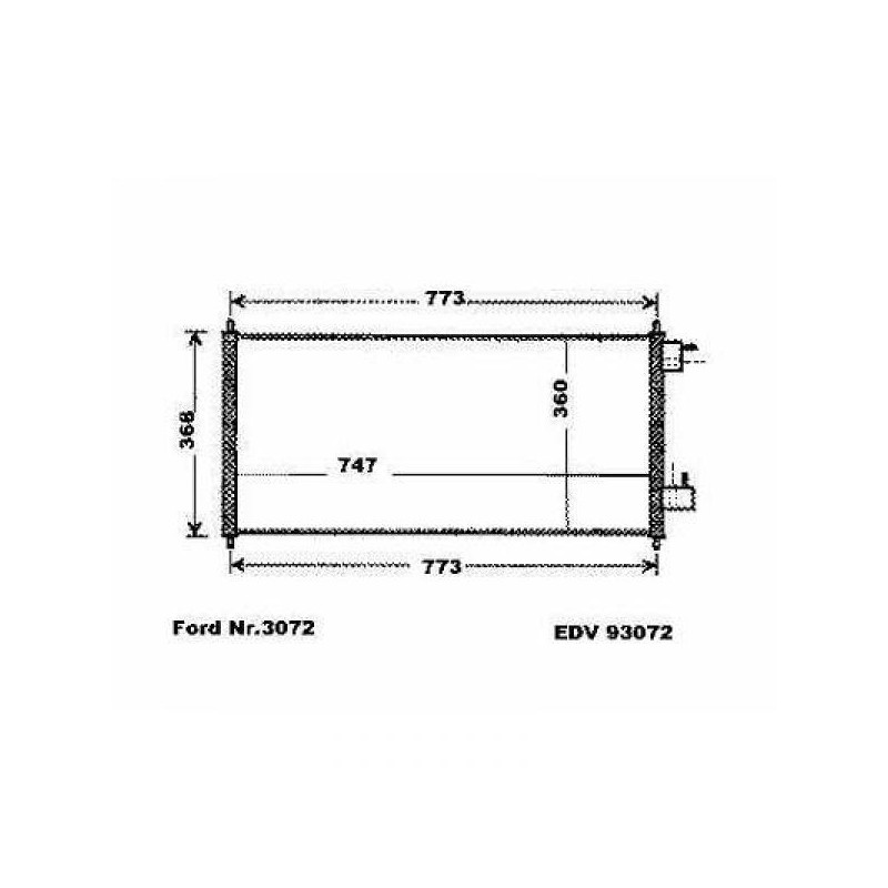 CONDENSADOR FORD TOURNEO CONNECT  02  gt  gt  TODOS MODELOS