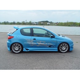 Pasos de rueda 4 piezas Peugeot 206 mod Razor