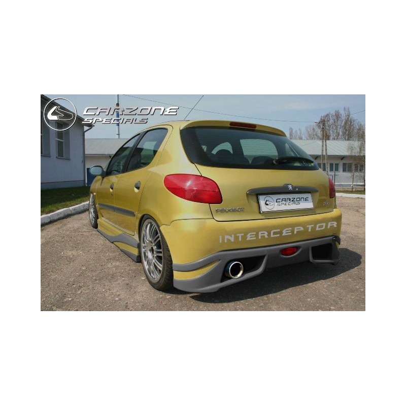 PARAGOLPES TRASERO PEUGEOT 206