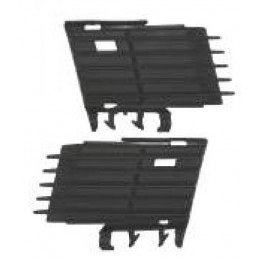 SET REJILLAS DE PARACHOQUES DERECHA IZQUIERDA OPEL VECTRA C  02 