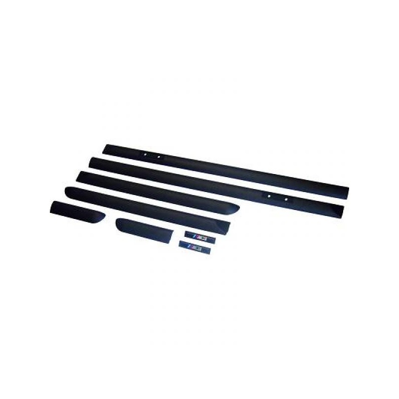 SET MOLDURAS PARA PUERTAS BMW E46 SEDAN 98 01